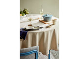 Wilhelmina Tablecloth Ø200 cm - Light Yellow