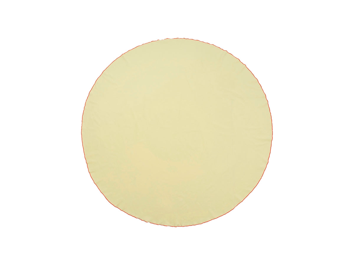 Wilhelmina Tablecloth Ø200 cm - Light Yellow