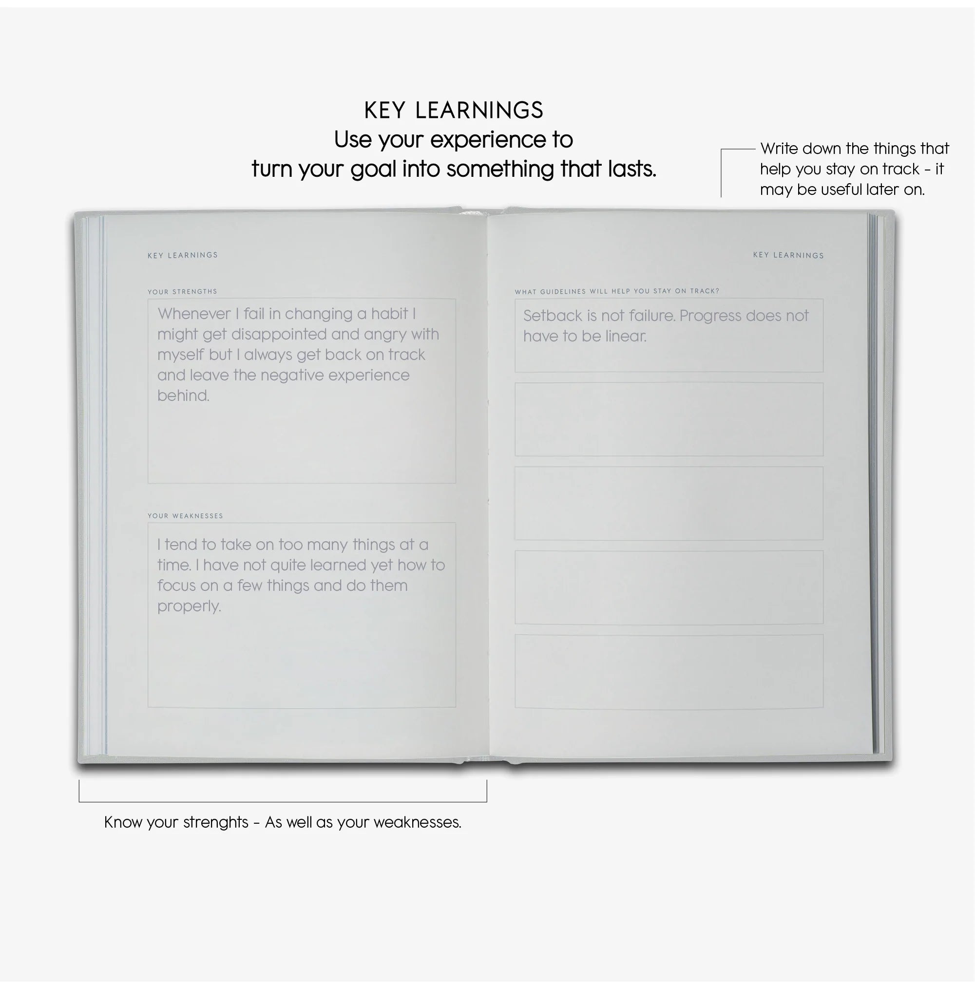 Goals Journal