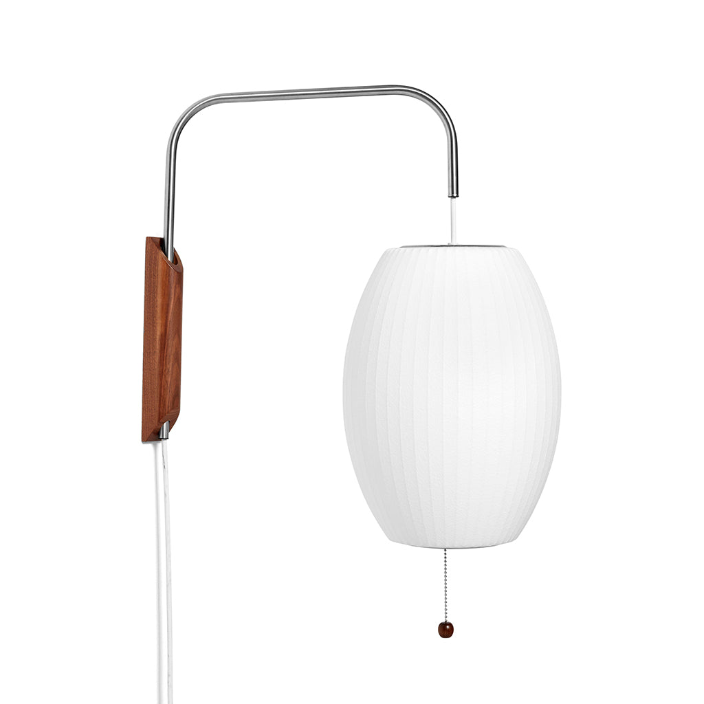Nelson Cigar Wall Sconce Cabled
