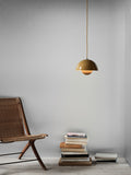 Flowerpot Pendant Small VP1 - Mustard