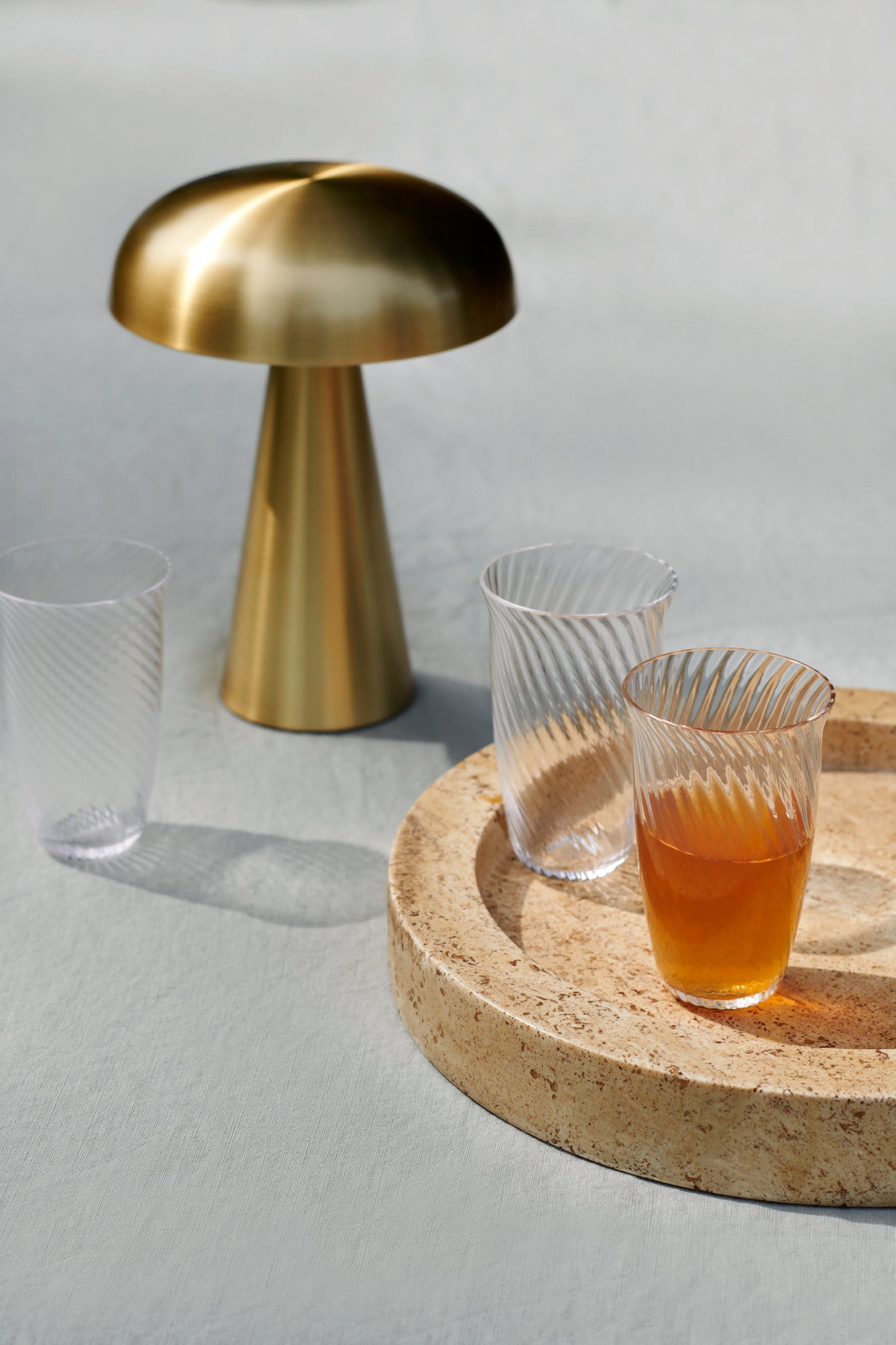 Como Portable table lamp SC53 - Brass