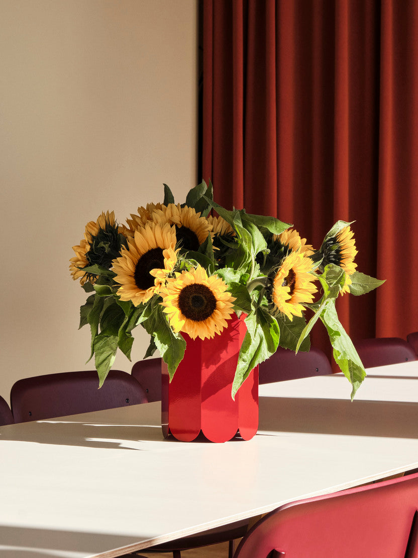 Arcs Vase - Red