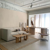 Androgyne Lounge Table, Natural Oak