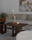 Androgyne Lounge Table, Walnut