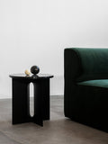 Androgyne Side Table Top - Nero Marquina marble
