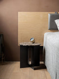 Androgyne Side Table Top - Emperador marble