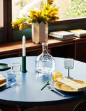 Arcs Candleholder L - Green