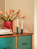 Arcs Candleholder L - Green