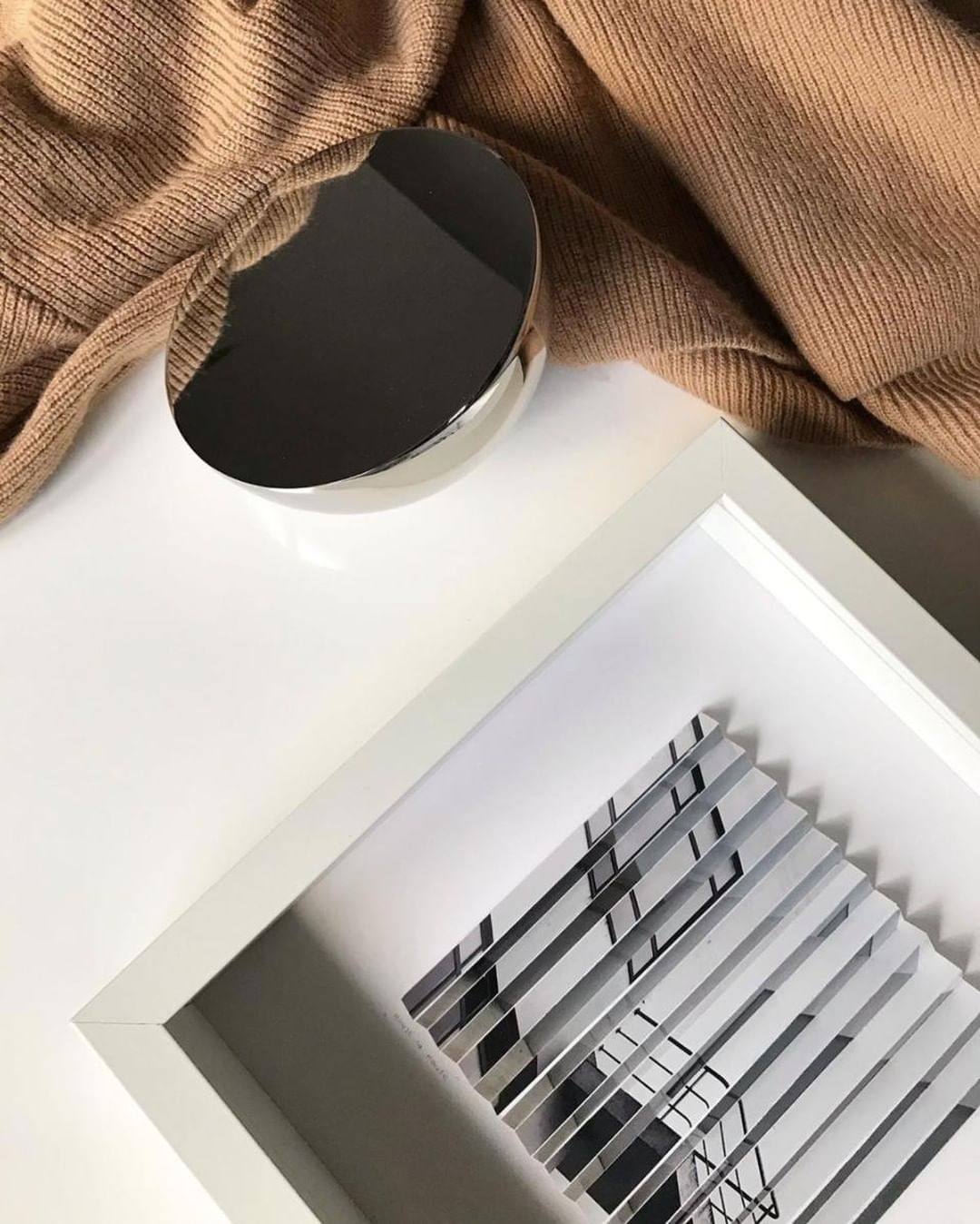 Aura Table Mirror - Stainless Steel