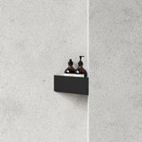 Etajeră Bath Corner - Negru