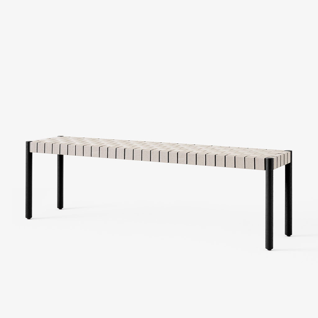 Betty Bench TK5 - Black w. natural webbing