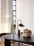 Bevel Table Extendable - Black Oiled Oak