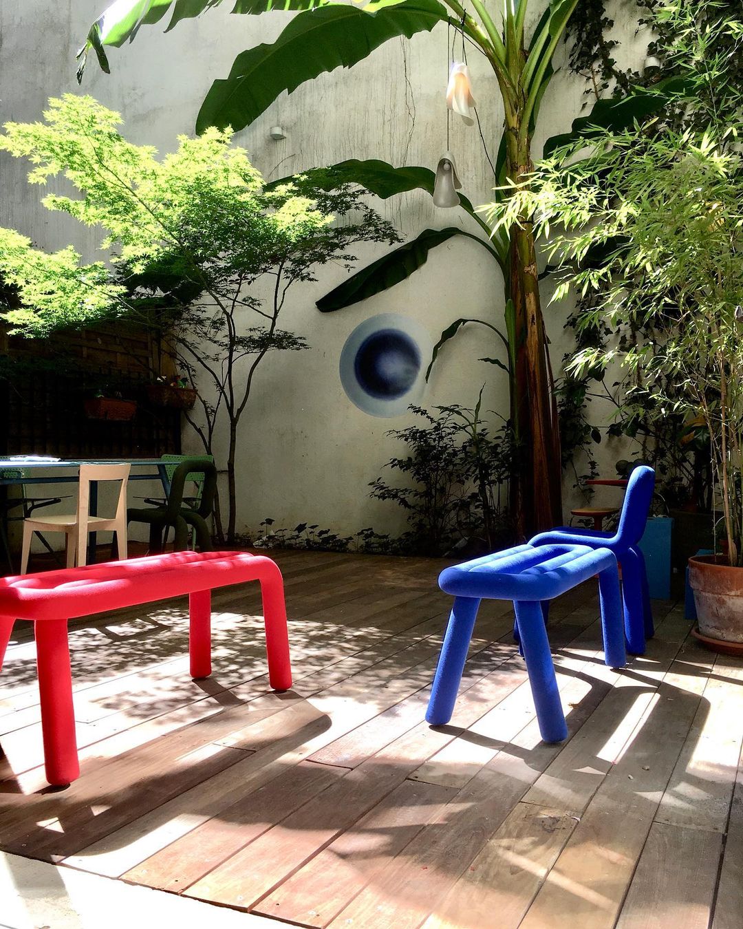 Bold Bench - Red