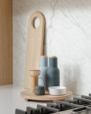 Bottle Grinder, 2-Piece - Blues with beech lid