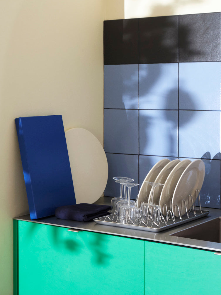 Rectangular Chopping Board L - Blue