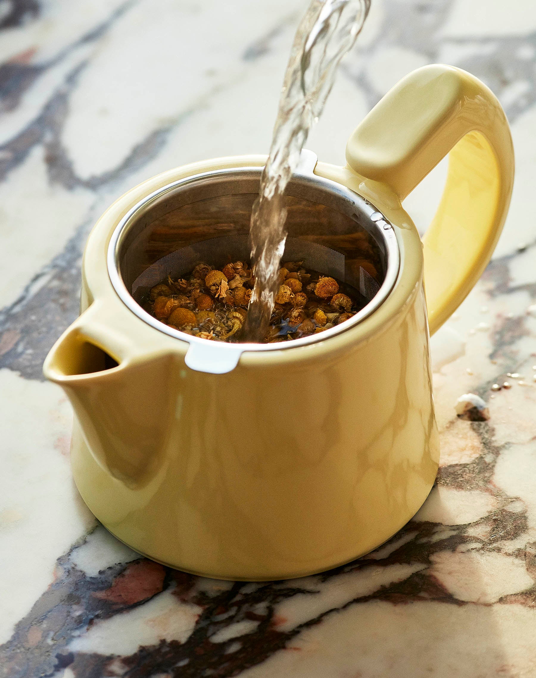 Coffee Pot 0.45L - Light yellow