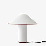 Colette ATD6 Lamp, White & Merlot