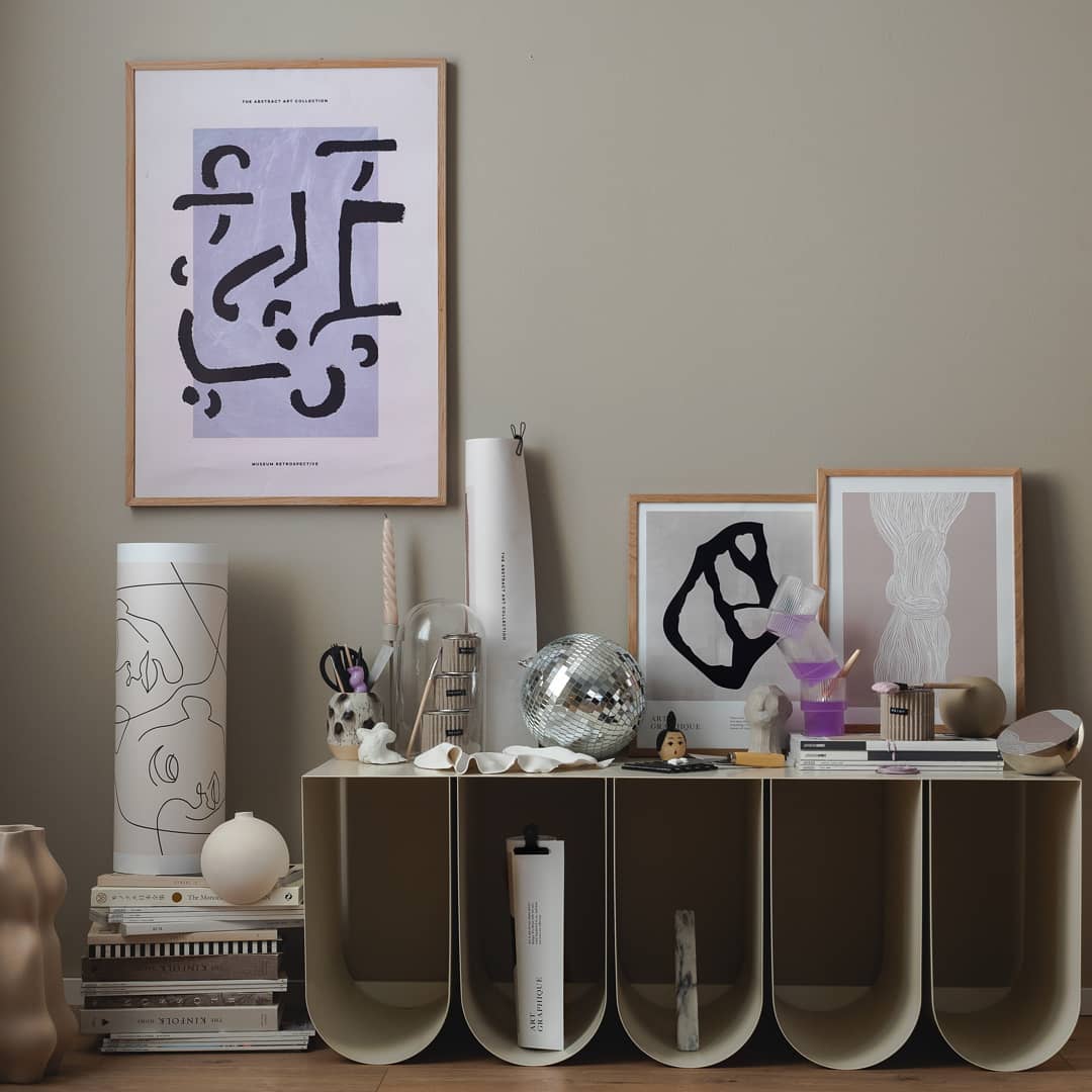Curved Bench | Beige