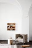 Curved Side Table - Beige
