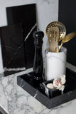 White Marble Wine Cooler