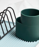 Dish Drainer Cup - Dark green