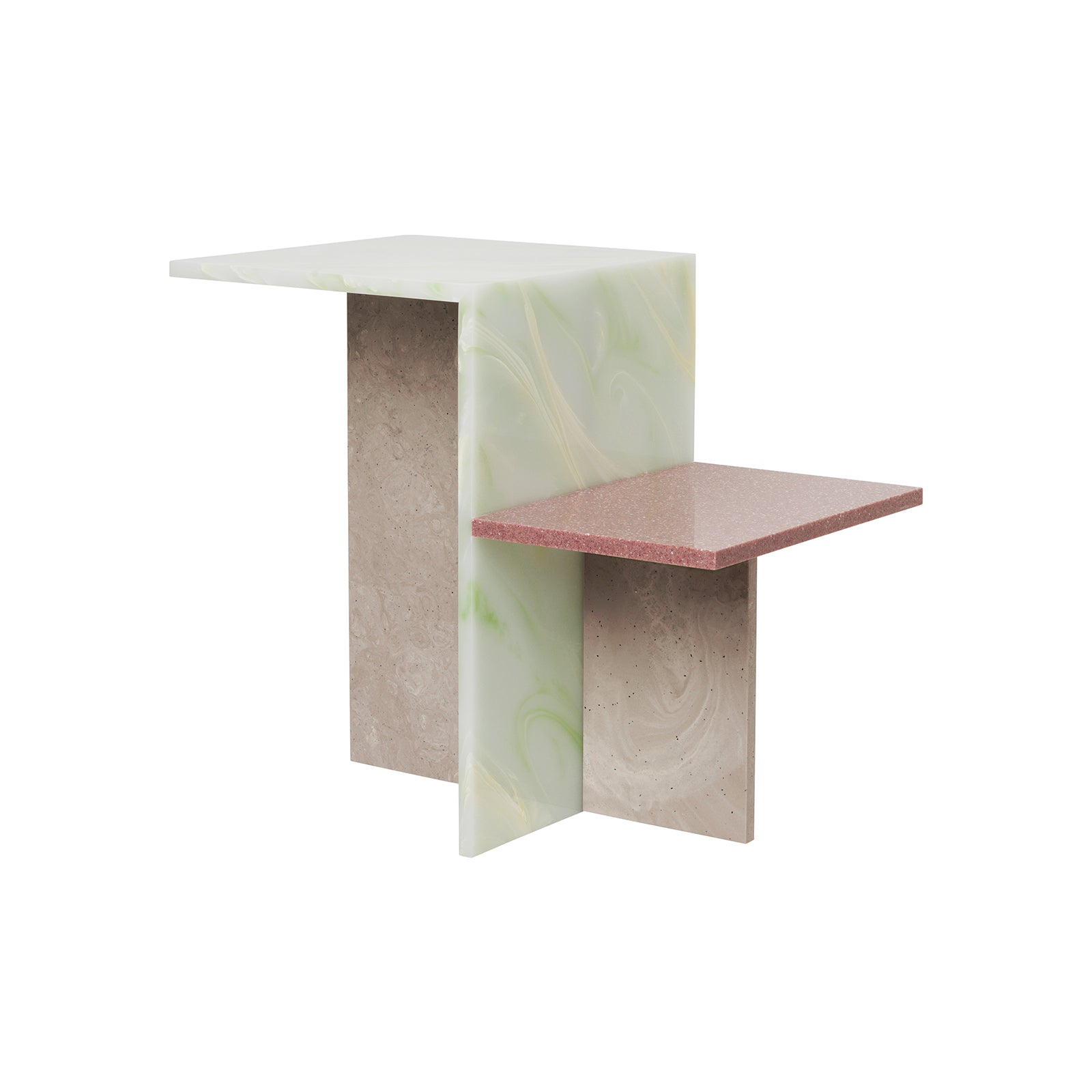 Distinct Side Table - Multi