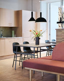 Cone Shade High Socket - Black