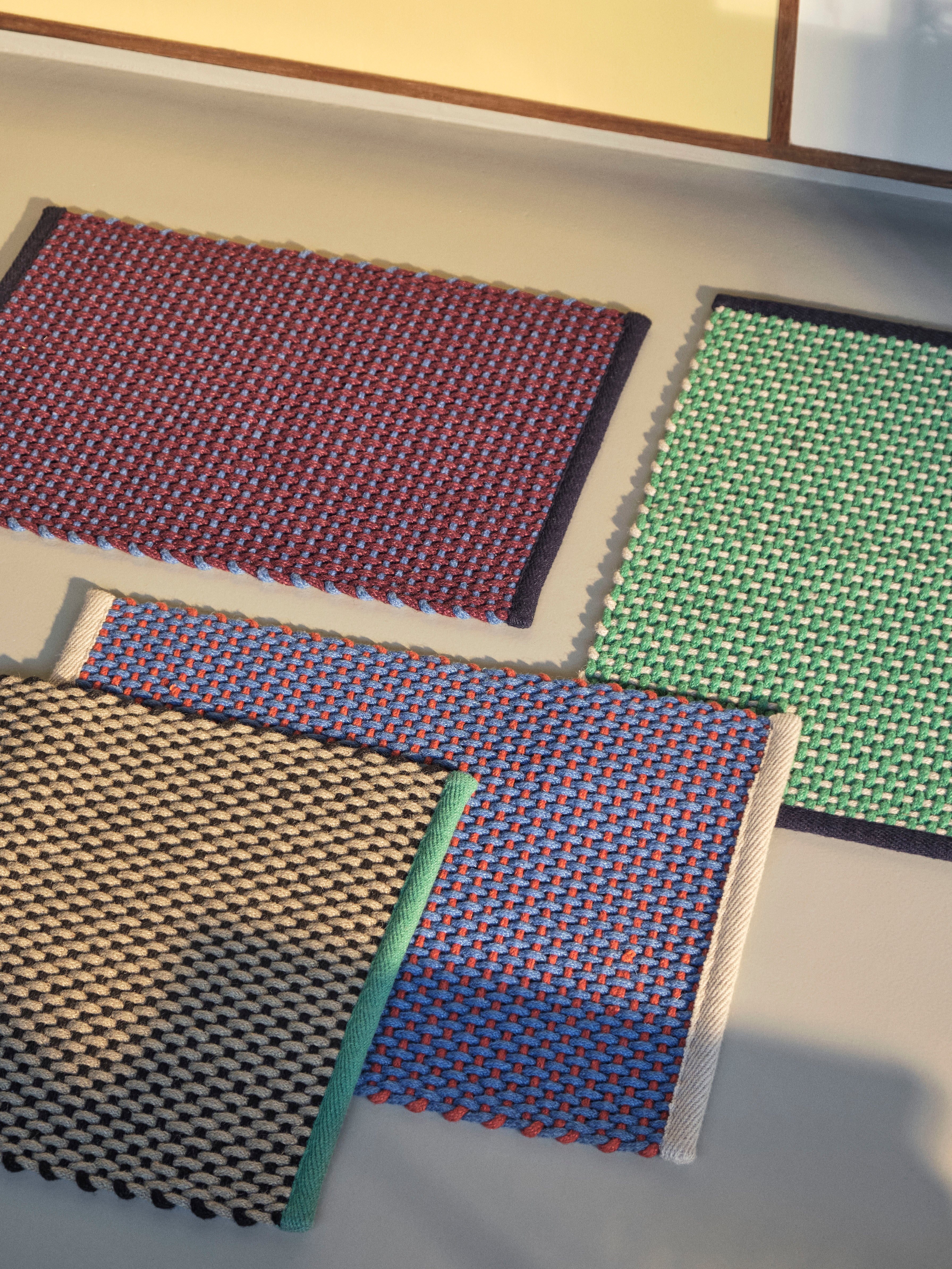 Door Mat - Burgundy
