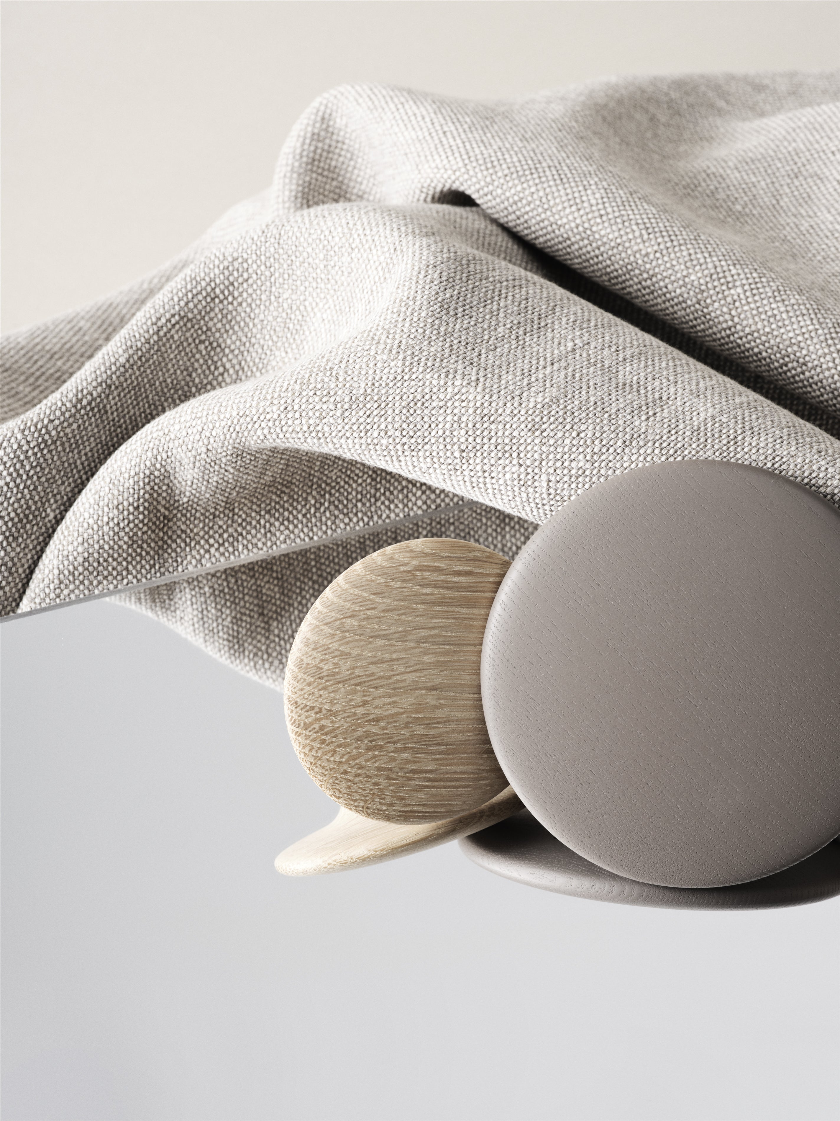Dots Wood - Taupe