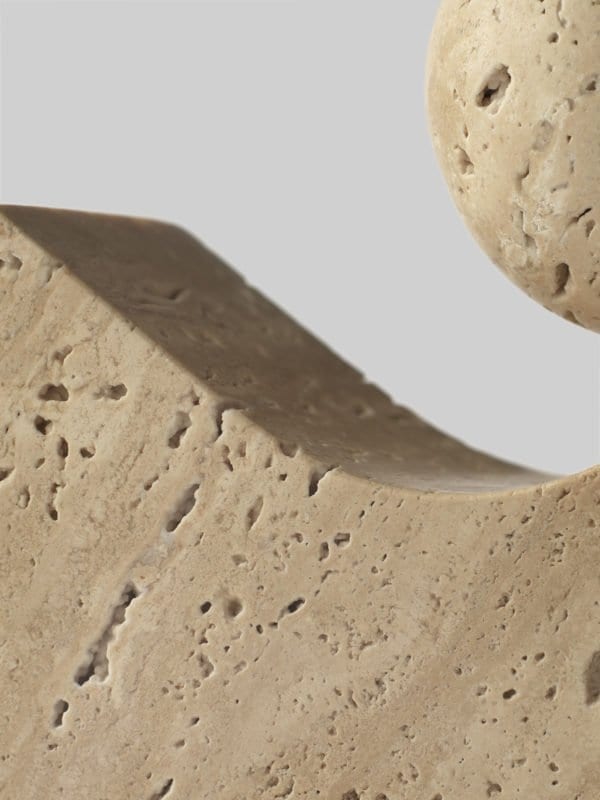 Equi - Travertine Sculpture