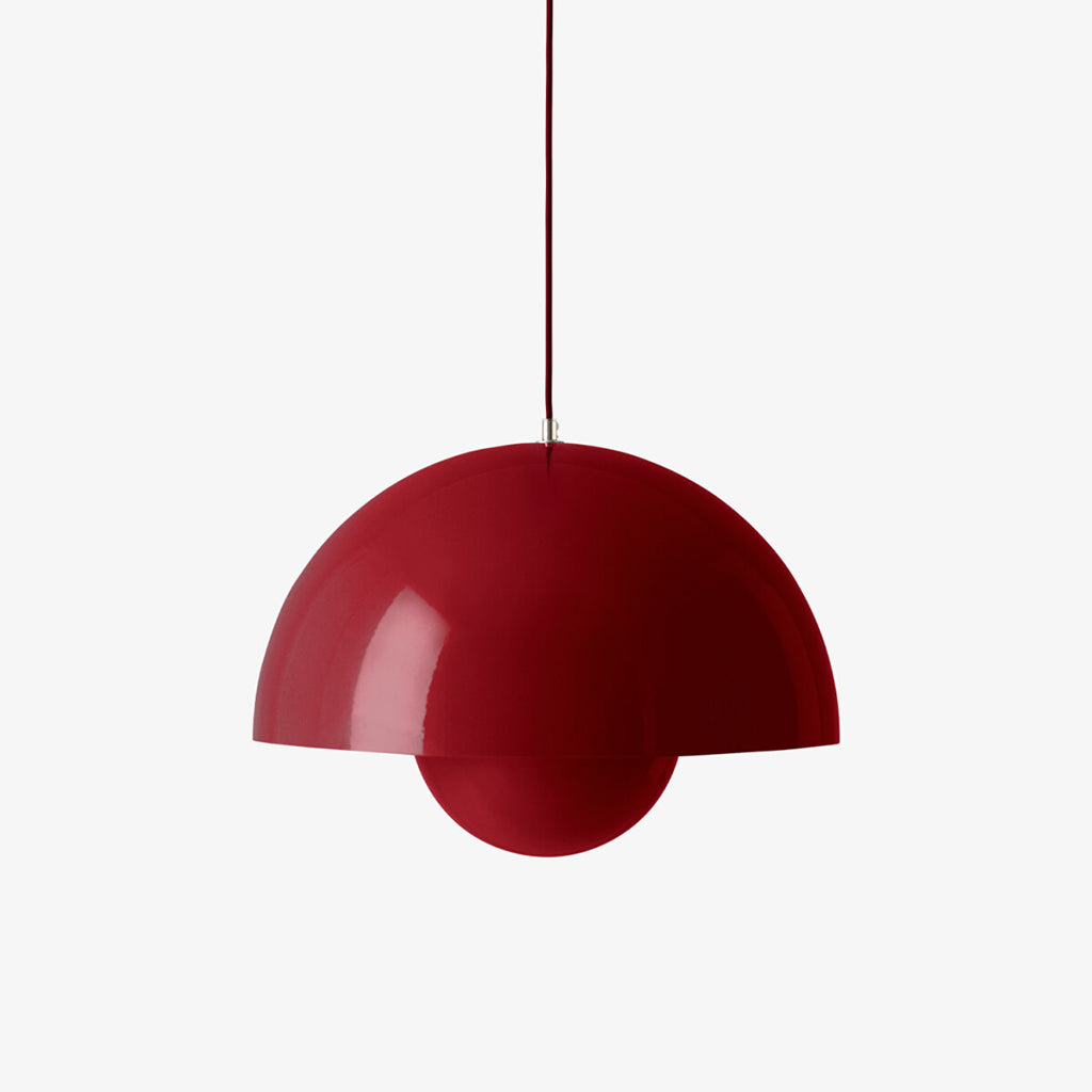 Flowerpot Pendant Large VP2 - Vermillion Red