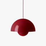 Flowerpot Pendant Large VP2 - Vermillion Red