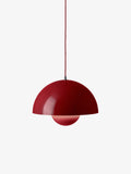 Flowerpot Pendant Medium VP7 - Vermilion Red