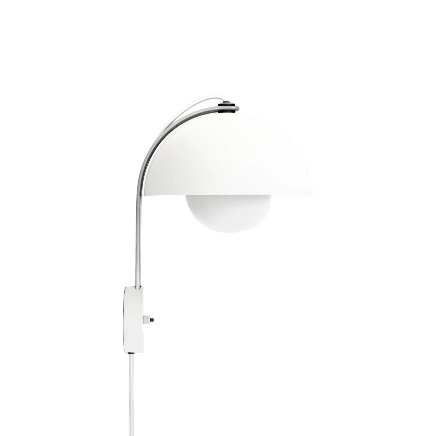 Flowerpot VP8 Wall Lamp - Matt White