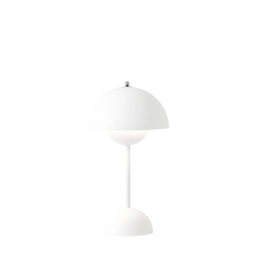 Flowerpot Portable Table Lamp VP9 - Matt White