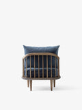Fly Lounge Chair SC10 - Smoked Oiled Oak w. Velvet 10 Twilight