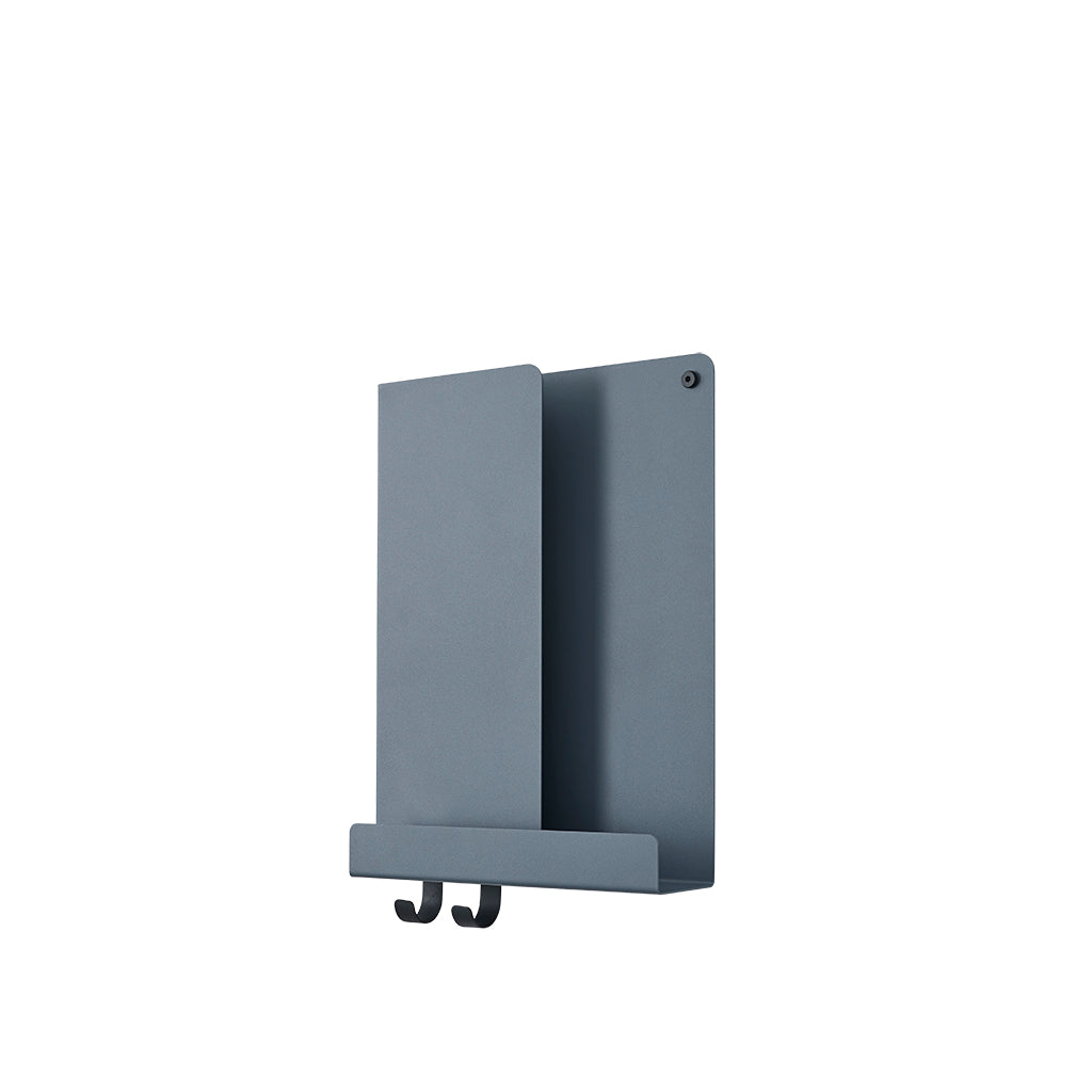 Folded Shelves 29.5 x 40 cm - Blue-Grey
