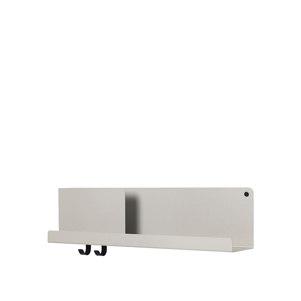 Folded Shelves 63 x 16.5 cm - Grey
