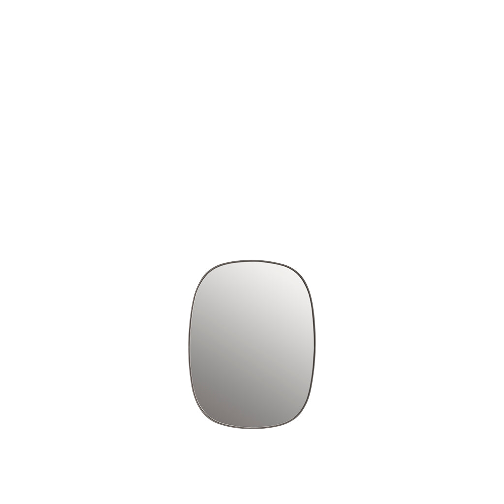Oglindă Framed mică - Gri, Transparent
