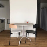 Friday Dining Chair Natural - Upholstered seat, With arms