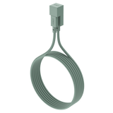 Cable 1 USB-A to Apple Lightning - Oak Green