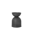 Ghiveci Hourglass M - Negru