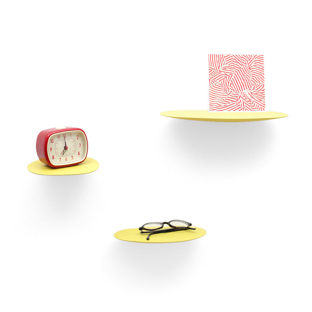 Isola Shelf x 3 - Yellow