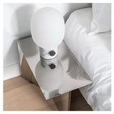 Oblong Slit Side Table - Mirror