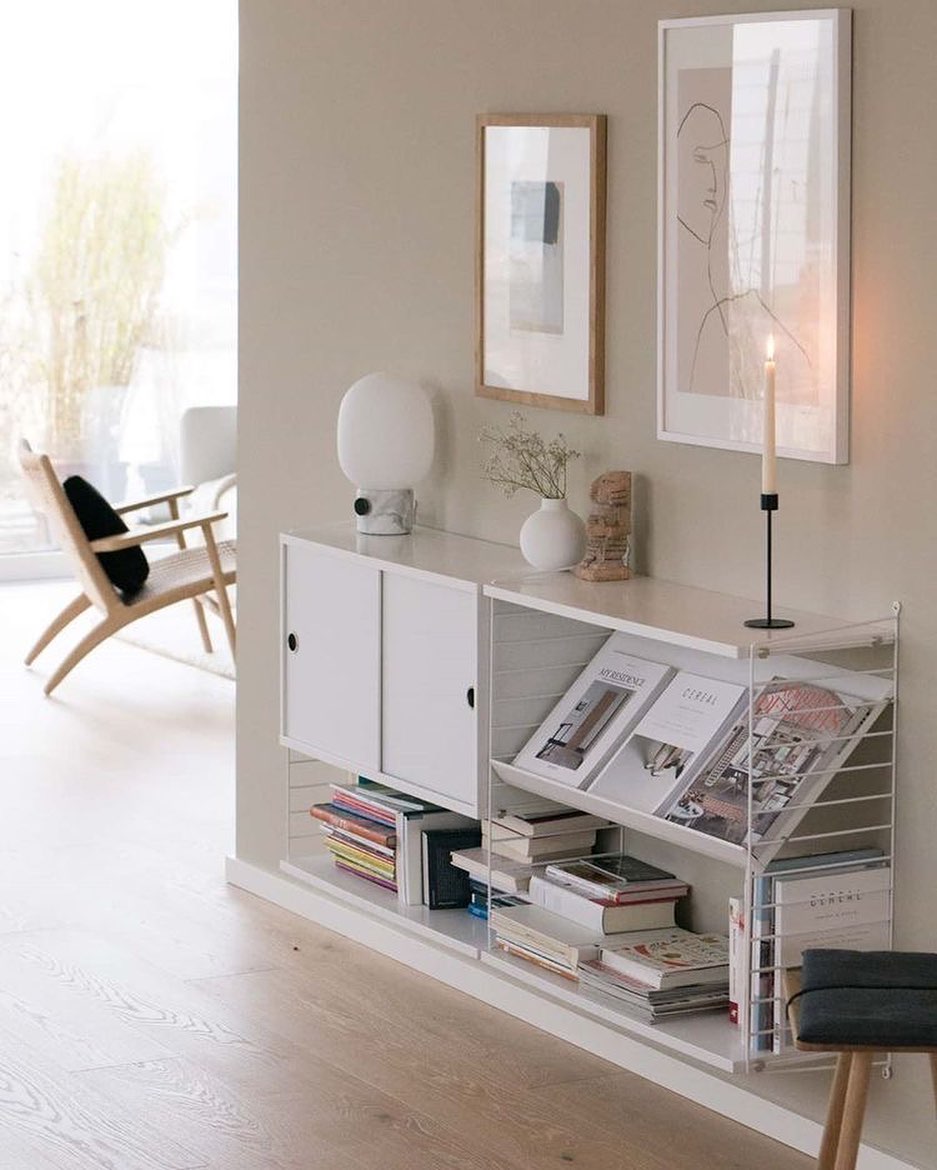 JWDA Table Lamp - White marble
