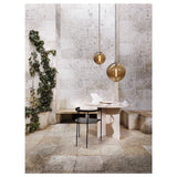 Kandinsky 30 Pendant - Smoked Brown/Brass