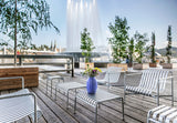 Palissade Lounge Chair Low - Hot Galvanised