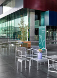 Palissade Stool - Hot Galvanised