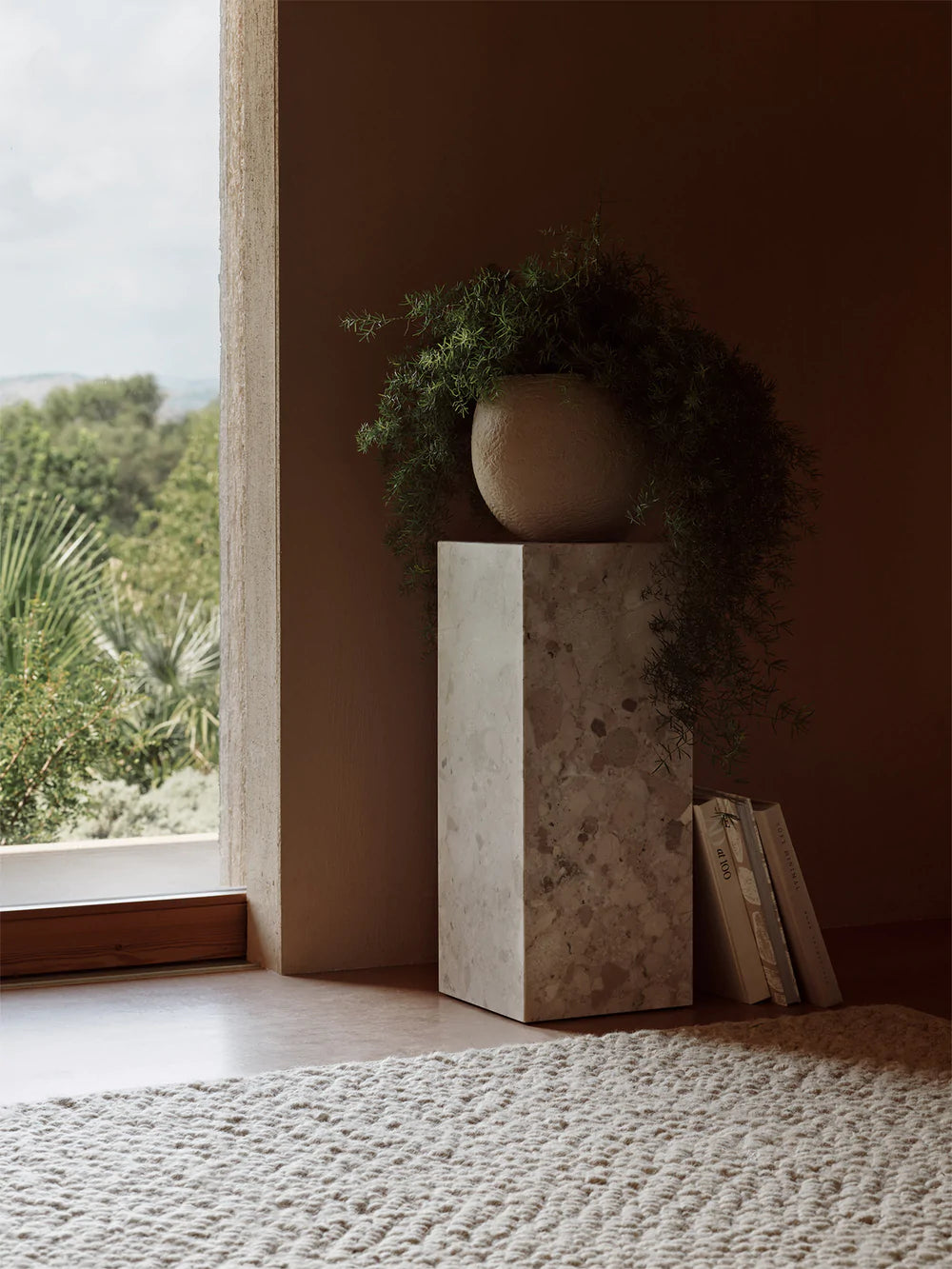 Plinth Pedestal - Kunis Breccia Sand